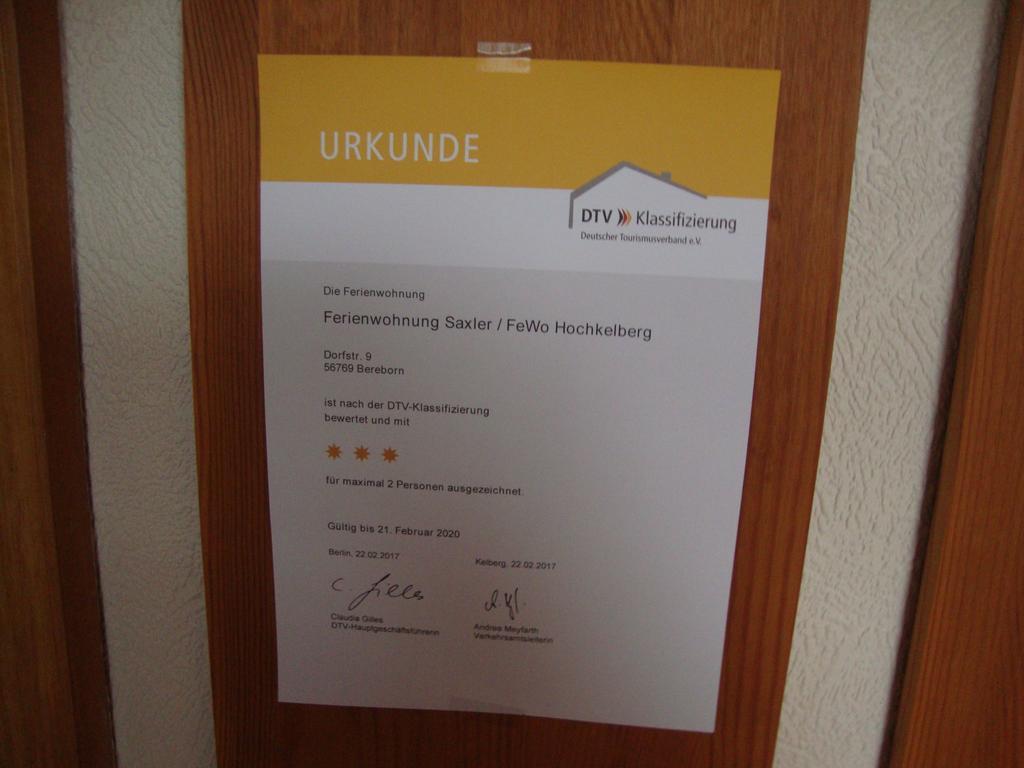 Eifelferienwohnungen "Familie Saxler" Bereborn Exterior foto